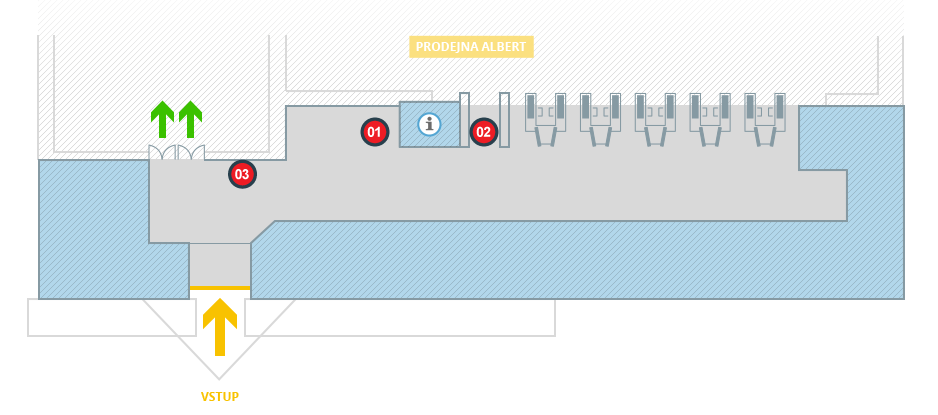 Albert hypermarket Havlíčkův Brod