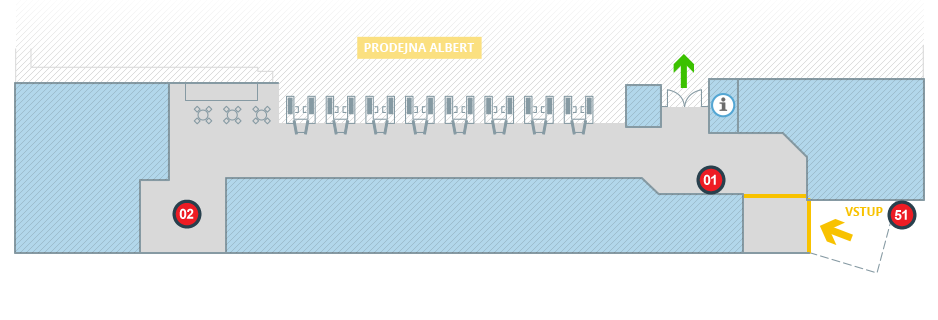Albert hypermarket Hodonín