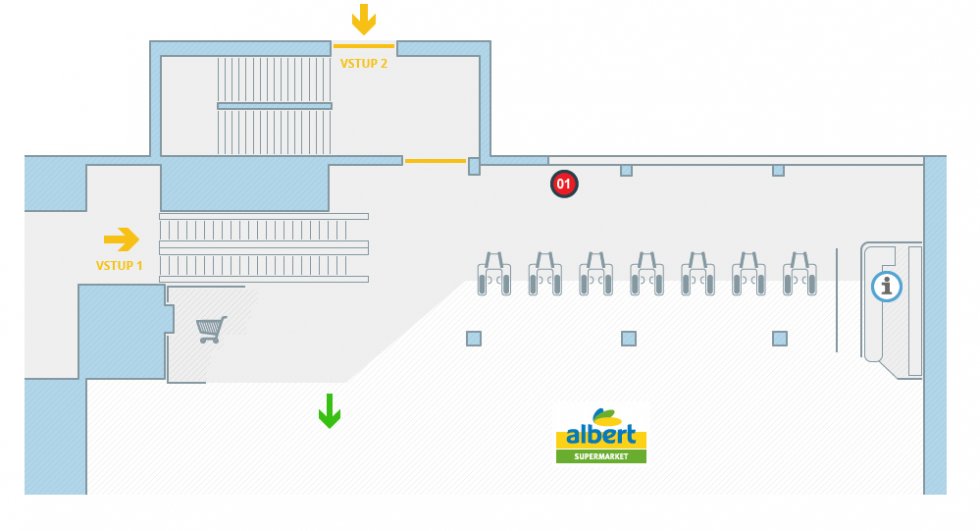 Albert Praha Černý Most