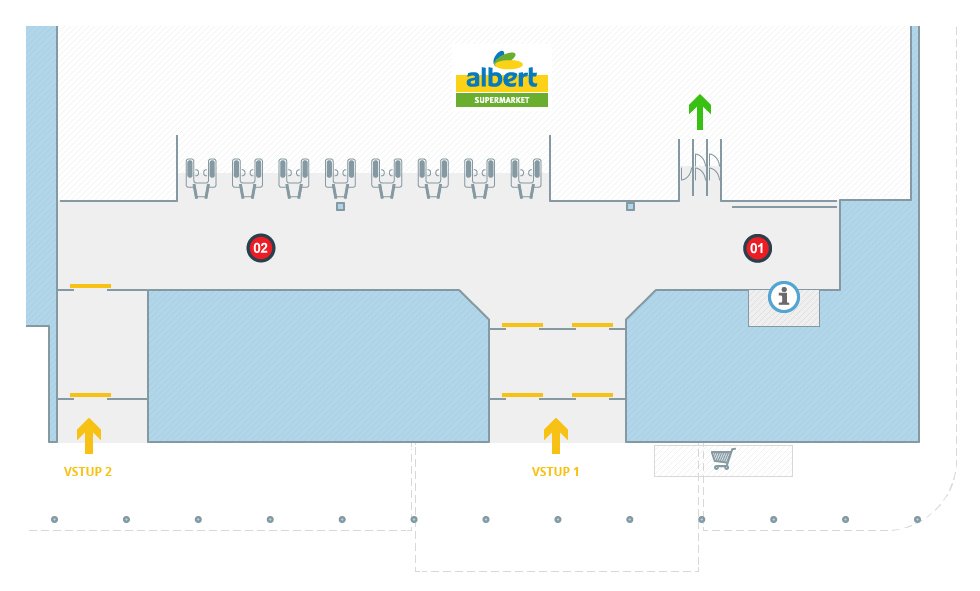 Albert hypermarket Frýdek Místek