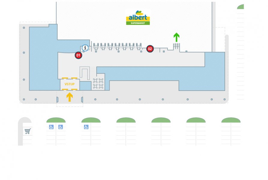 Albert hypermarket Brno-Cejl