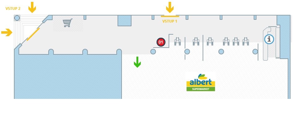 Albert Praha Barrandov