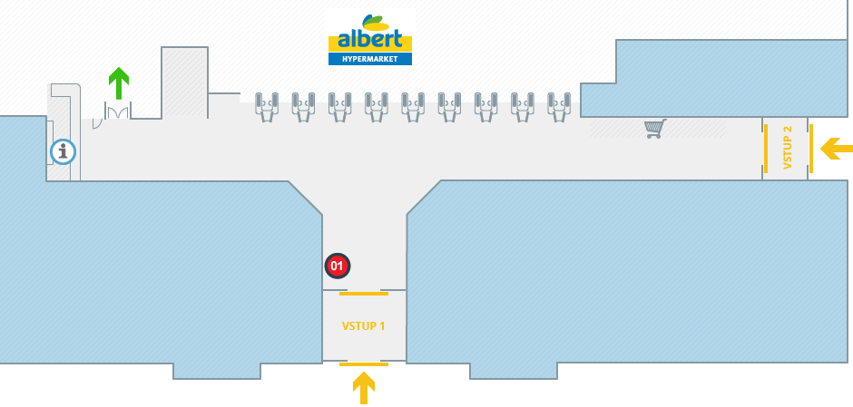 Albert hypermarket Třinec