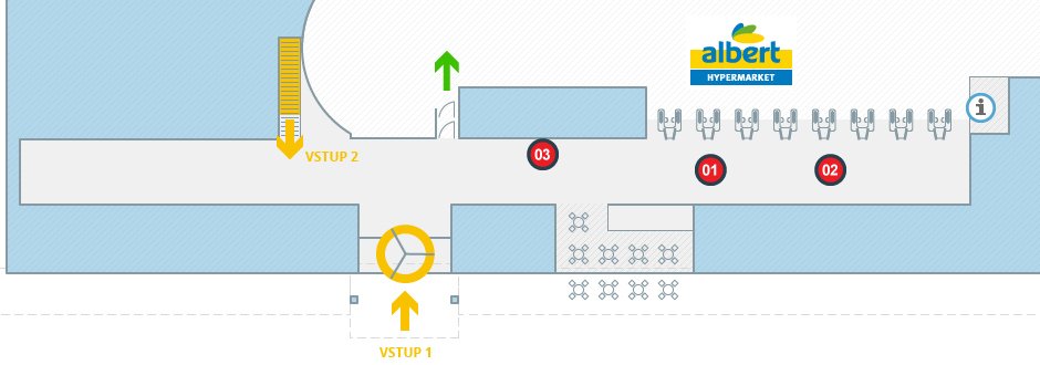 Albert hypermarket Česká Lípa