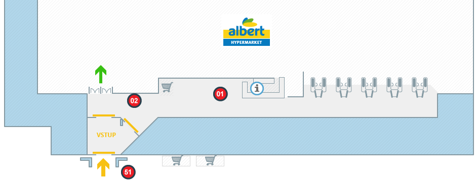 Albert hypermarket Svitavy