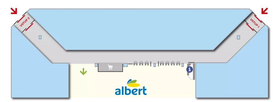 Albert Praha Horní Měcholupy