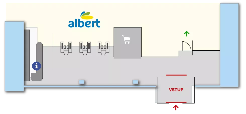 Albert Jablonec nad Nisou Na vršku