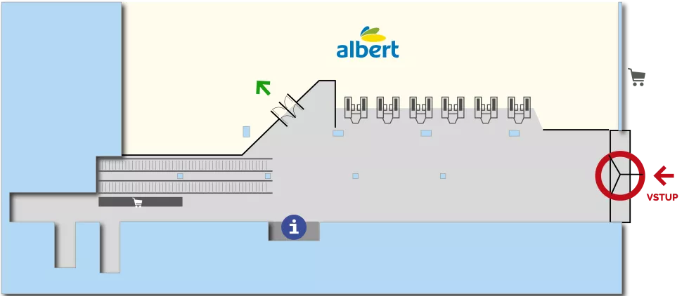 Albert hypermarket Liberec