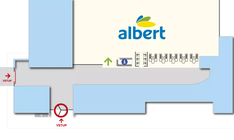 Albert hypermarket Litoměřice