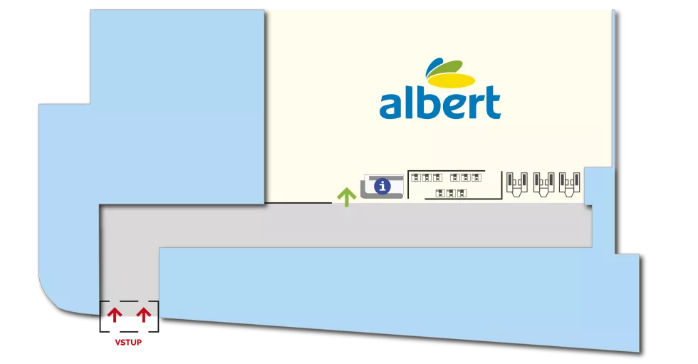 Albert hypermarket Plzeň, Rokycanská
