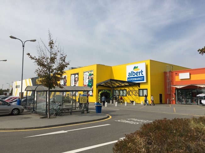Albert hypermarket Hodonín